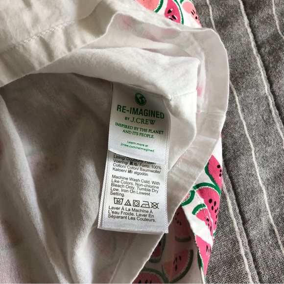 J Crew sleeveless tiered watermelon dress, size 6 - Picture 10 of 10